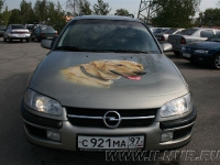 аэрография на капоте